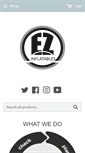 Mobile Screenshot of ezinflatables.com